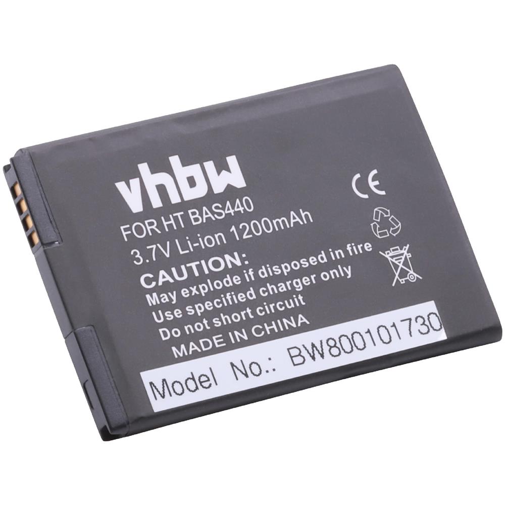 Batteria Li-ion Per Htc Legend, A6363, A 6363, Droid Eris, Droid Eris, Droid Eris 6200, G6, G 6 Sostituisce Ba S440, Bb00100, 35h00127-06m 1200mah - Foto 2