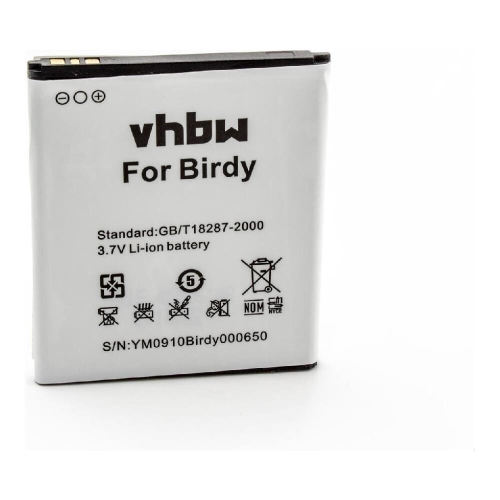 Li-ion Batteria 2100mah (3.8v) Per Cellulari E Smartphone Wiko 9261, Birdy, Birdy 4g, Freddy - Foto 1