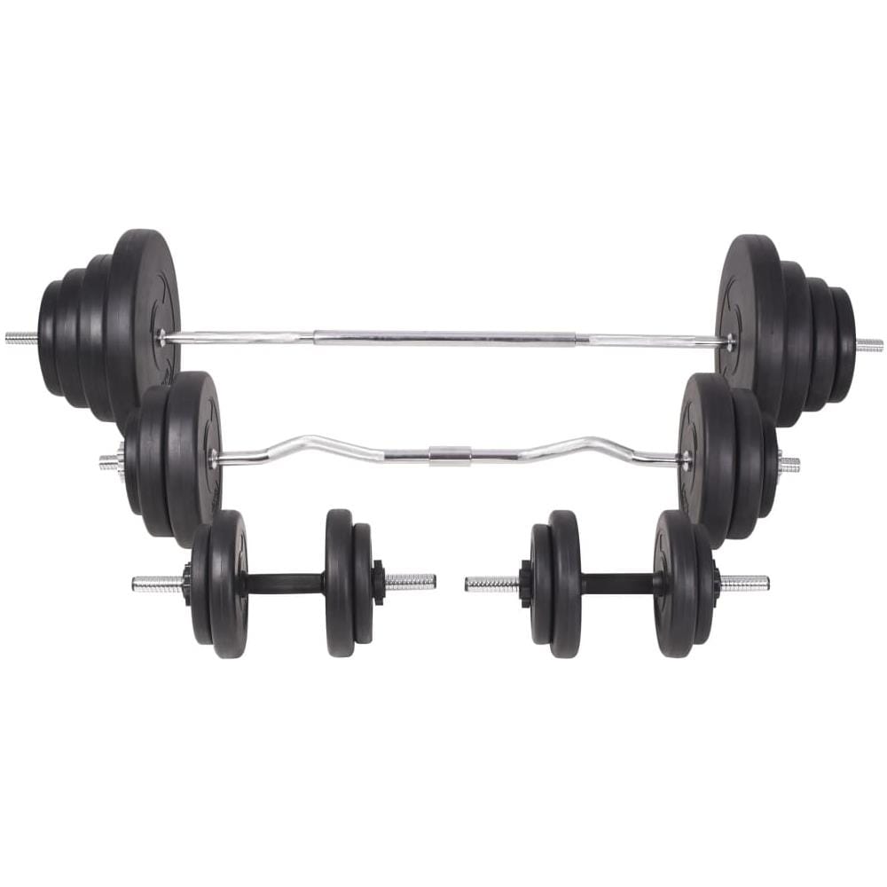 Panca Multifunzione Con Rack Bilanciere E Set Manubri 120 Kg - Foto 10