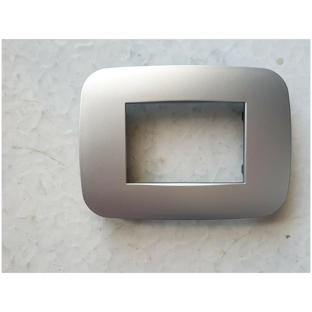 Placca Placchetta Placchette Compatibili Per Serie Axolute Colorate - Cromo Satinato 4 - Foto 1