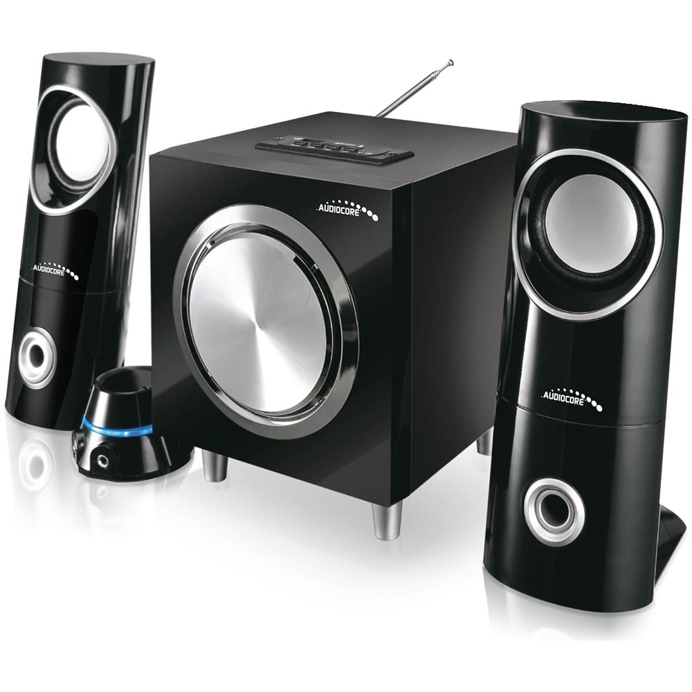 Set Di Altoparlanti Bluetooth 2.1 Audiocore Ac790 Radio Fm, Ingresso Scheda Sd / Mmc, Aux, Usb - Foto 1