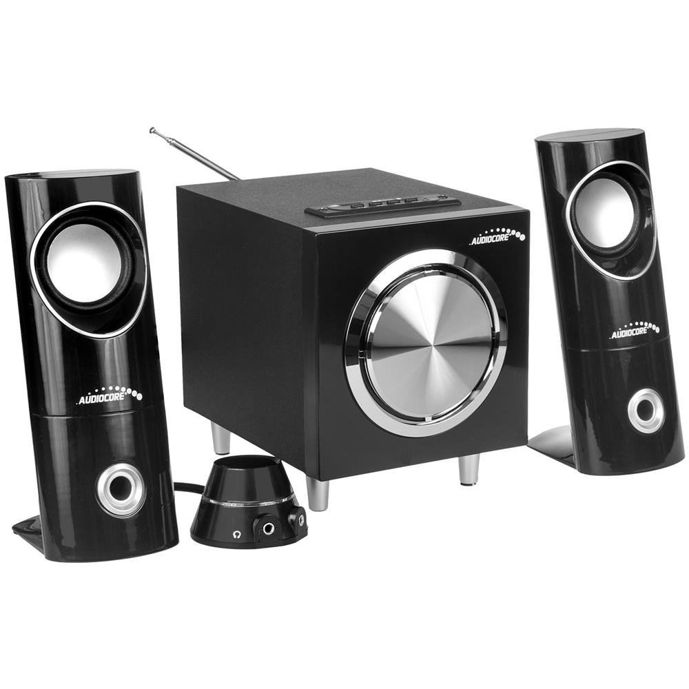 Set Di Altoparlanti Bluetooth 2.1 Audiocore Ac790 Radio Fm, Ingresso Scheda Sd / Mmc, Aux, Usb - Foto 3