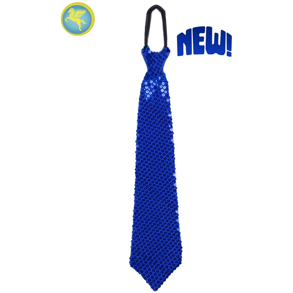 Accessorio Cravatta Paillettes Royal Carnevale - Foto 1