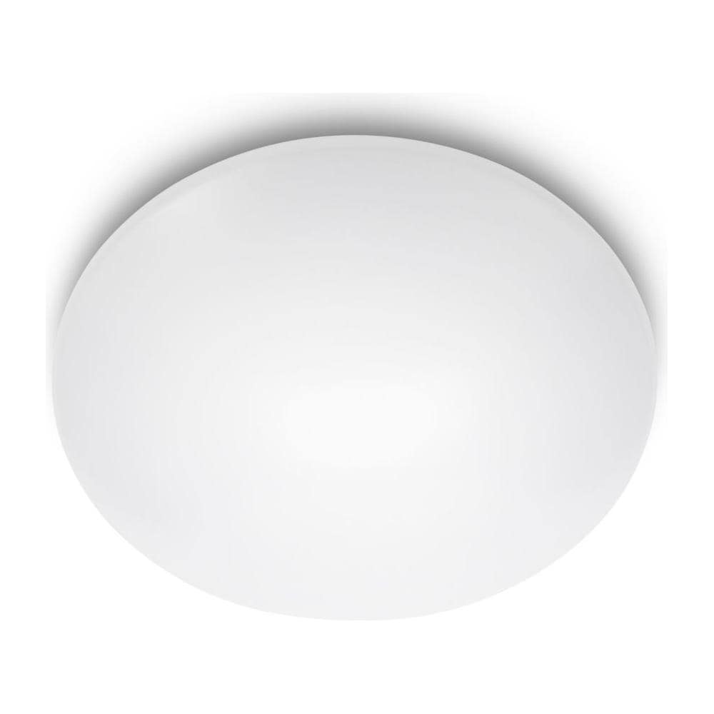 Suede - Lampada Da Soffitto Led Tonda Bianca Piccola 28Cm 12W - Foto 1