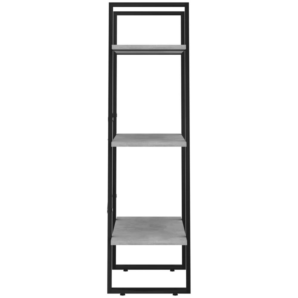 Scaffale Grigio Cemento 60x30x105 cm in Legno Multistrato - Foto 6