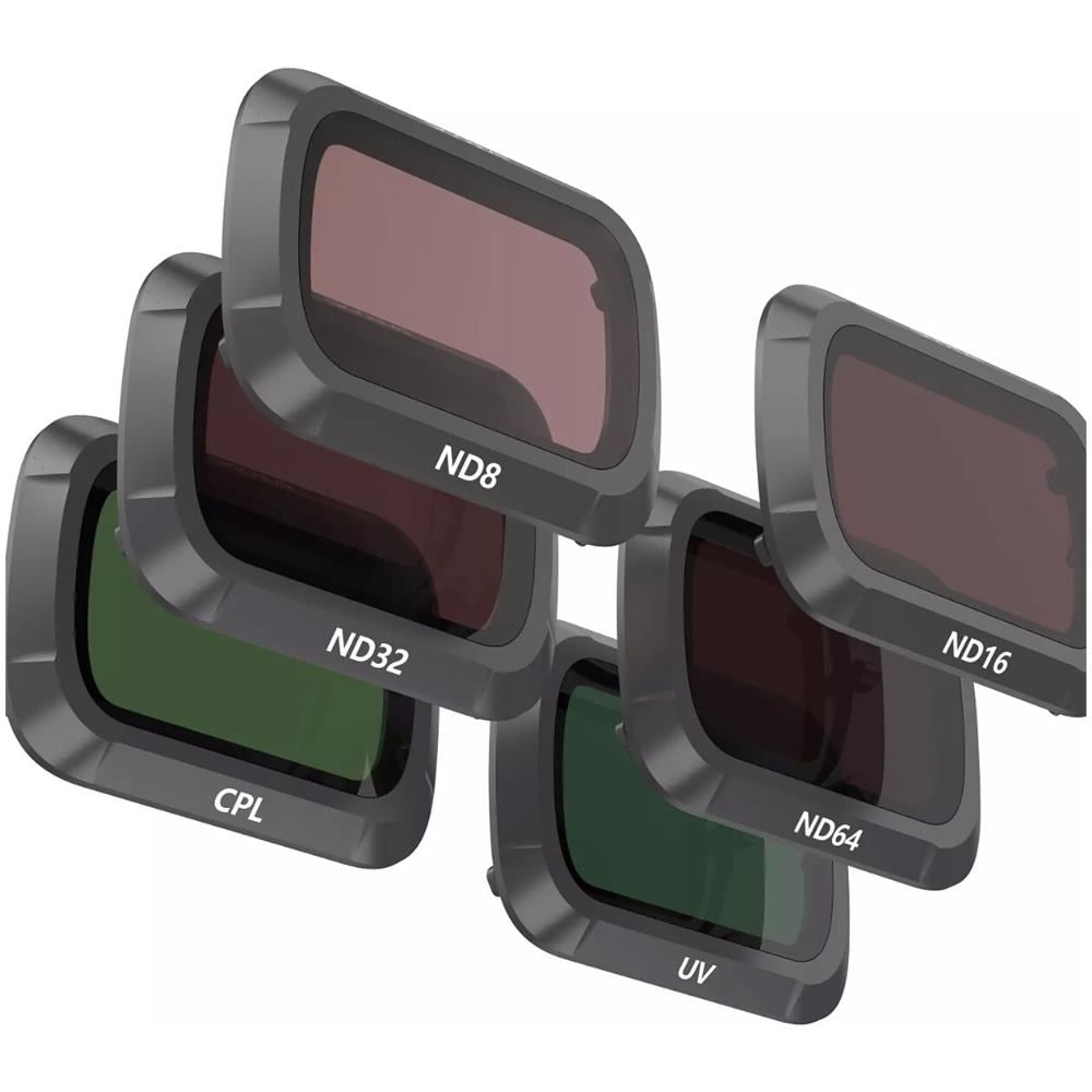 Set Professionale Di 6 Filtri Skyreat Per Drone Dji Mavic Air 2 Cpl, Uv, Nd8, Nd16, Nd32, Nd64 - Foto 1