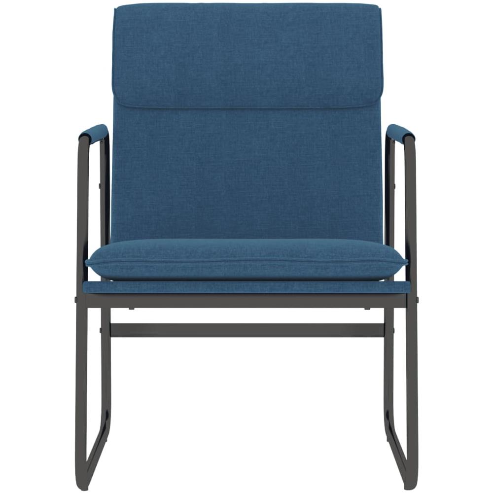 Sedia Lounge Blu 55x64x80 Cm In Tessuto - Foto 3