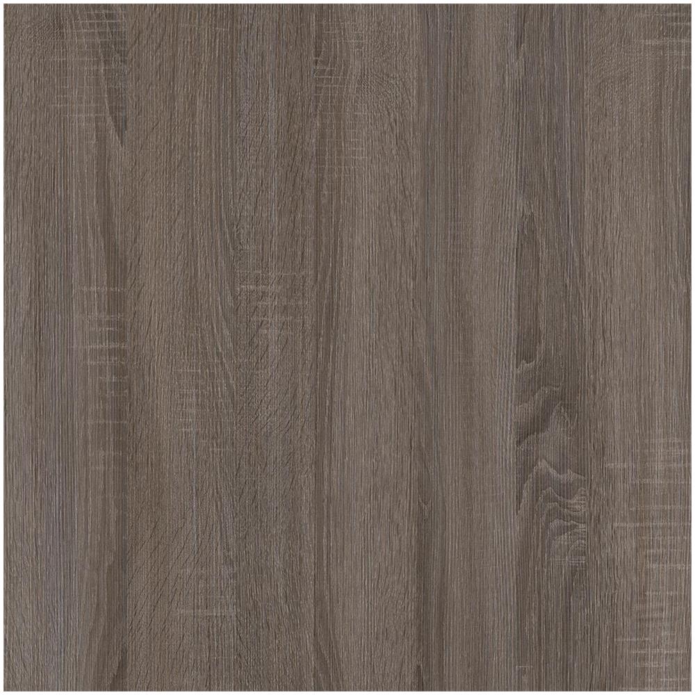 Owen Tavolino Quadrato In Truciolare Laminato Rovere Grigio - Foto 5