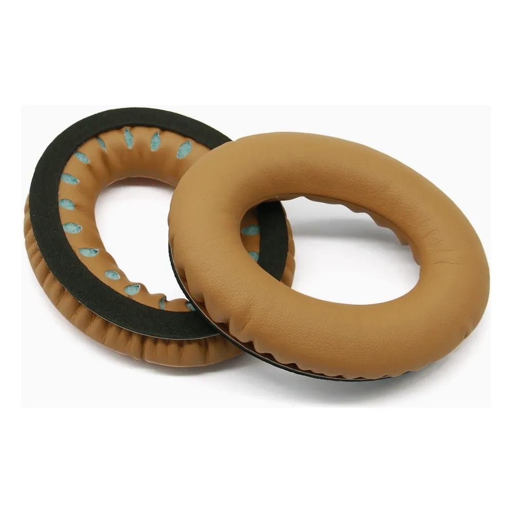 Cuscinetti Auricolari Per Bose Qc35 Vera Pelle Khaki - Foto 2