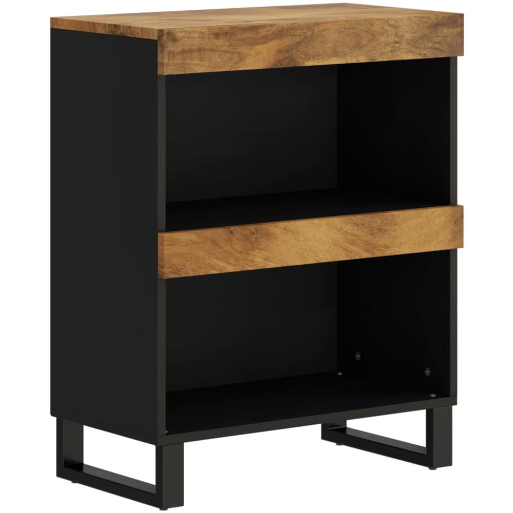 Credenza 60x33x75 Cm In Legno Massello Di Mango - Foto 2
