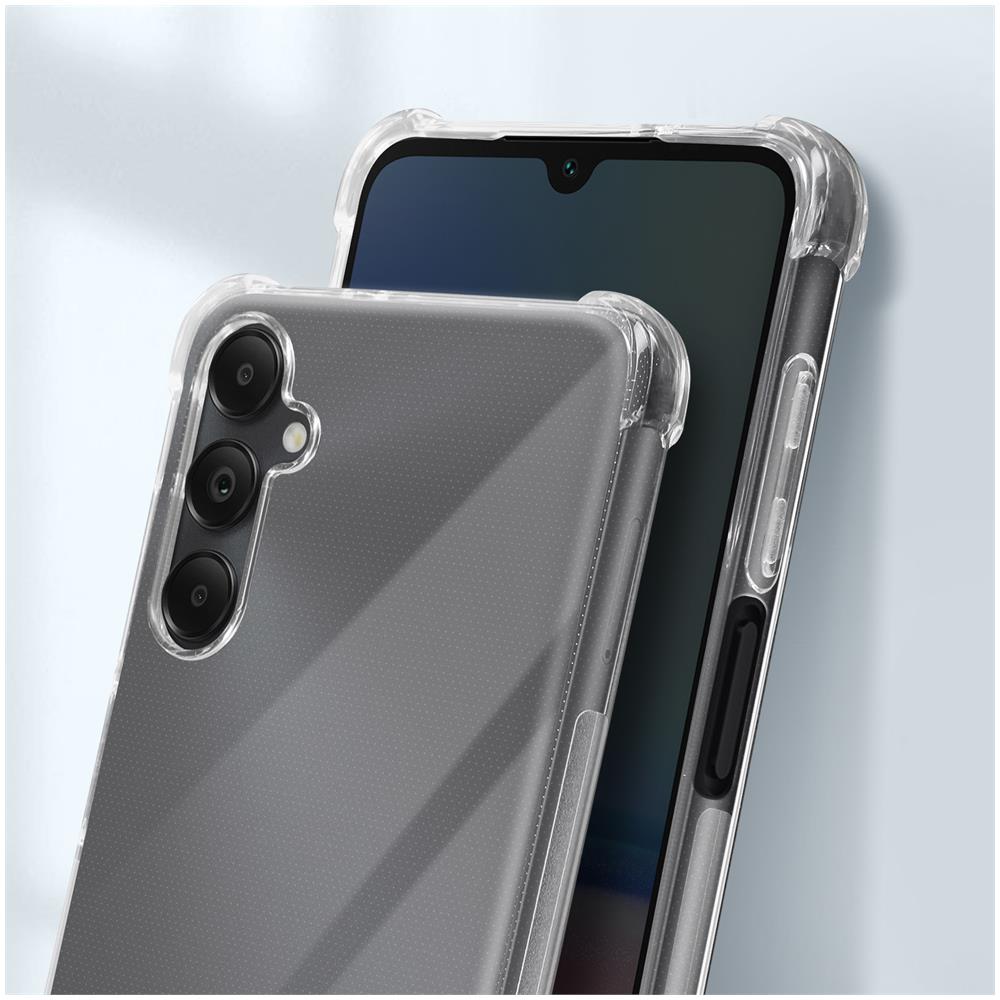 Cover Per Samsung Galaxy A05s Anti-urto Flessibile Classic Bump Trasparente - Foto 2