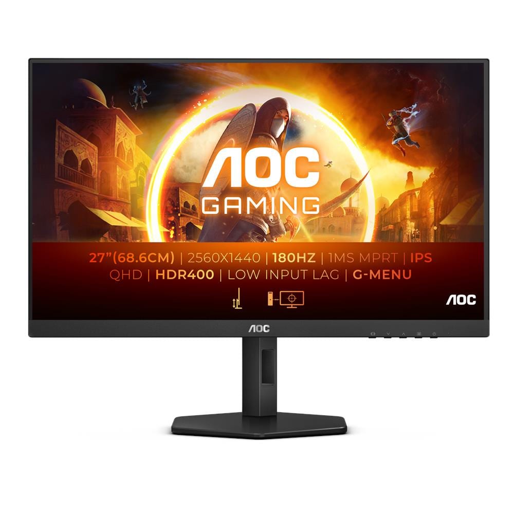 Monitor 27" LCD Gaming 2560x1440 Quad HD Tempo di risposta 1 ms Frequenza di Aggiornamento 180 Hz - Foto 1