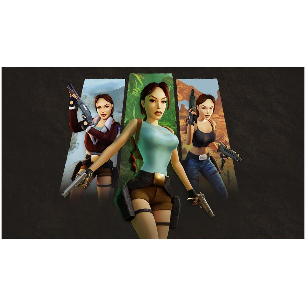 Tomb Raider I-III Remastered Starring Lara Croft Rimasterizzata Tedesca, Inglese, ESP, Francese, ITA, Portoghese, Russo Nintendo Switch - Foto 1