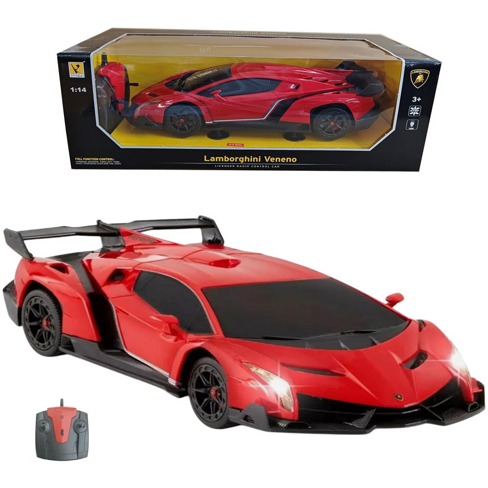 Auto telecomandata RC Lamborghini 1:14 rossa - Foto 1