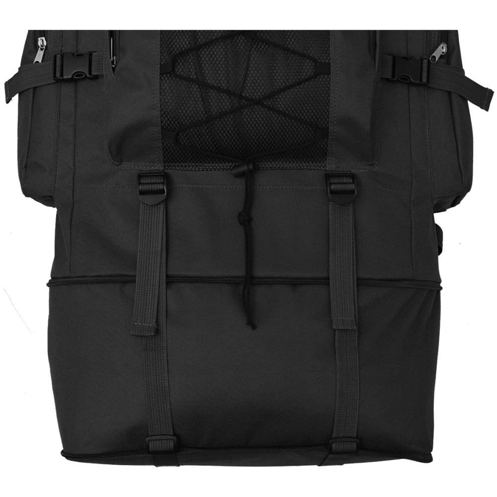 Zaino Stile Militare Xxl 100 L Nero - Foto 12