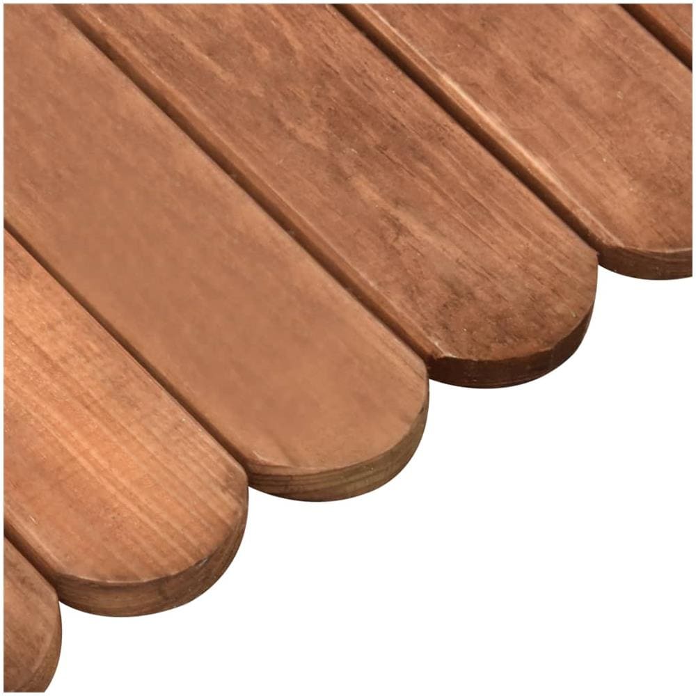 Rotolo di Bordura Marrone 120cm in Legno di Pino impregnato - Foto 2