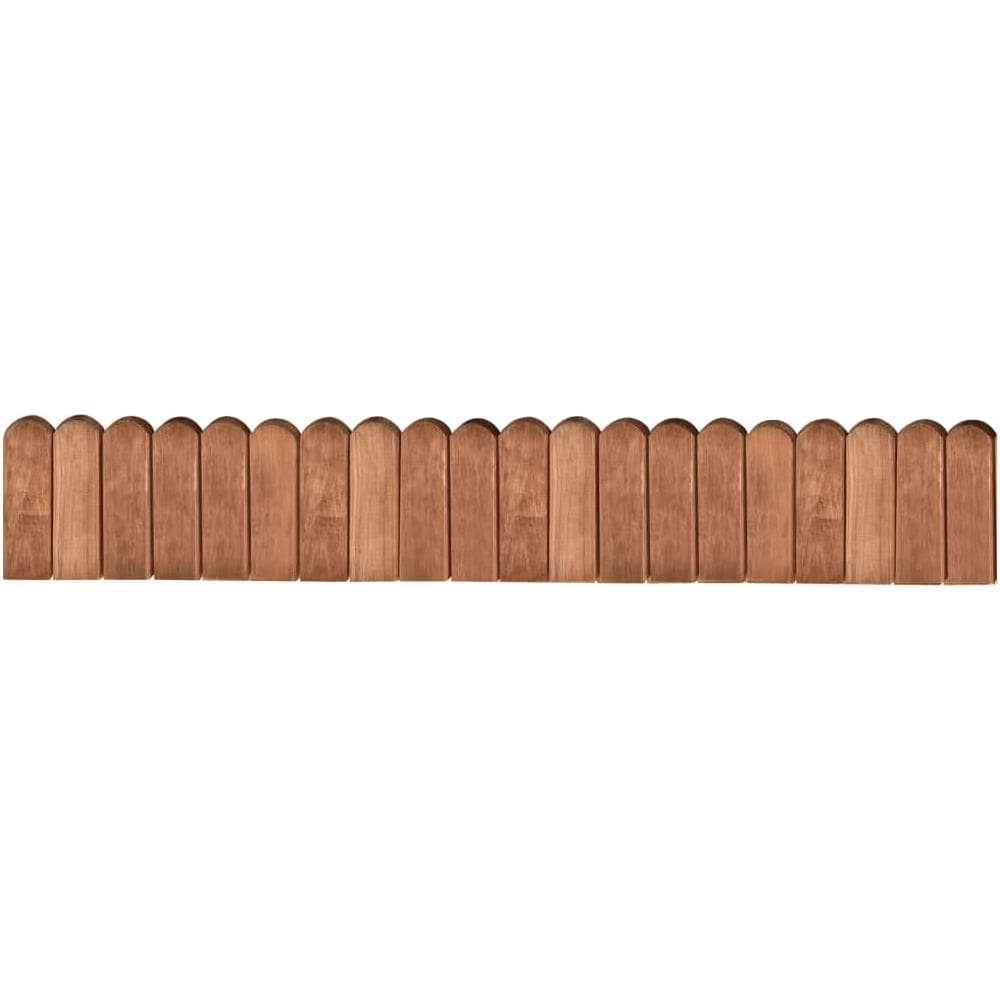 Rotolo di Bordura Marrone 120cm in Legno di Pino impregnato - Foto 1