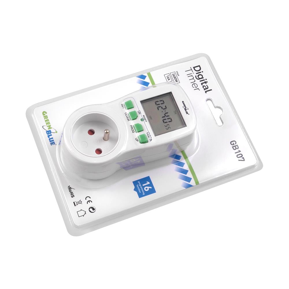 Timer Tempo Presa Gb107 Colore Bianco - Foto 2