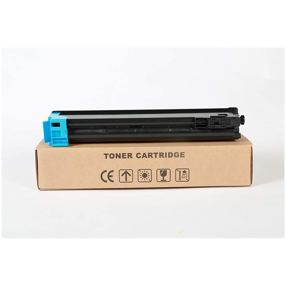 TONER COMPATIBILE -  Kyocera Tk-5205c Ciano 1t02r5cnl0 Per Taskalfa 356ci Fornito Di Intelligent Chip Capacità 12000 Copie Made In Italy - Foto 5