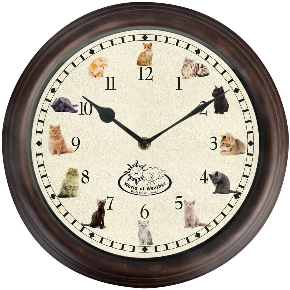 Orologio Con Decorazioni E Suoni A Tema Gatto - Foto 1