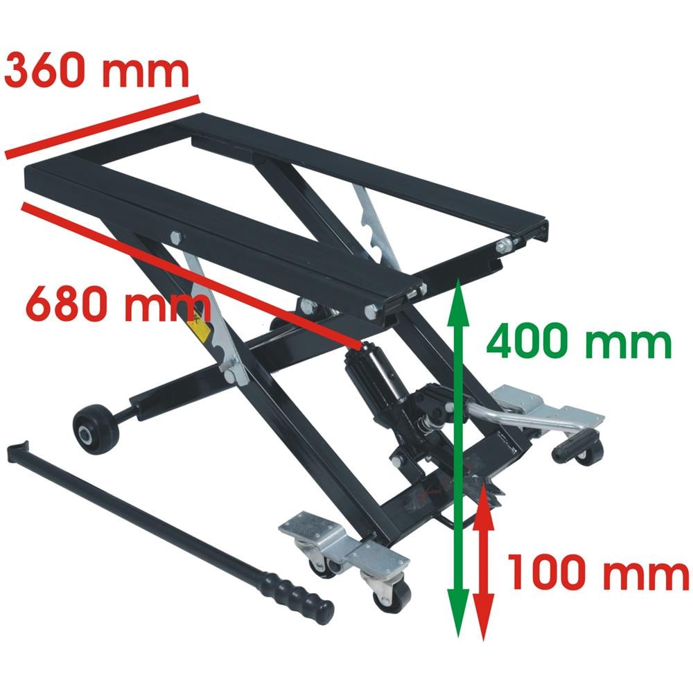 Cavalletto Alza Solleva Moto Pedana Centrale Universale Professionale - Foto 2