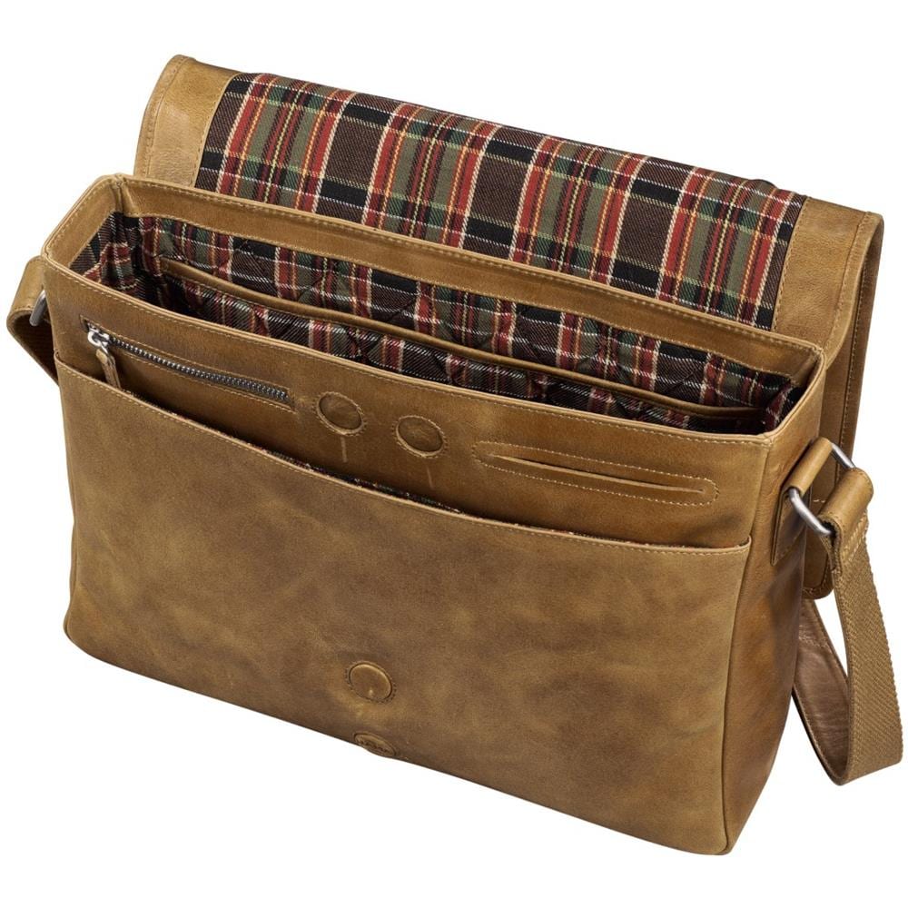 Daniele Mailand 10.1" Borsa da corriere Marrone chiaro - Foto 2