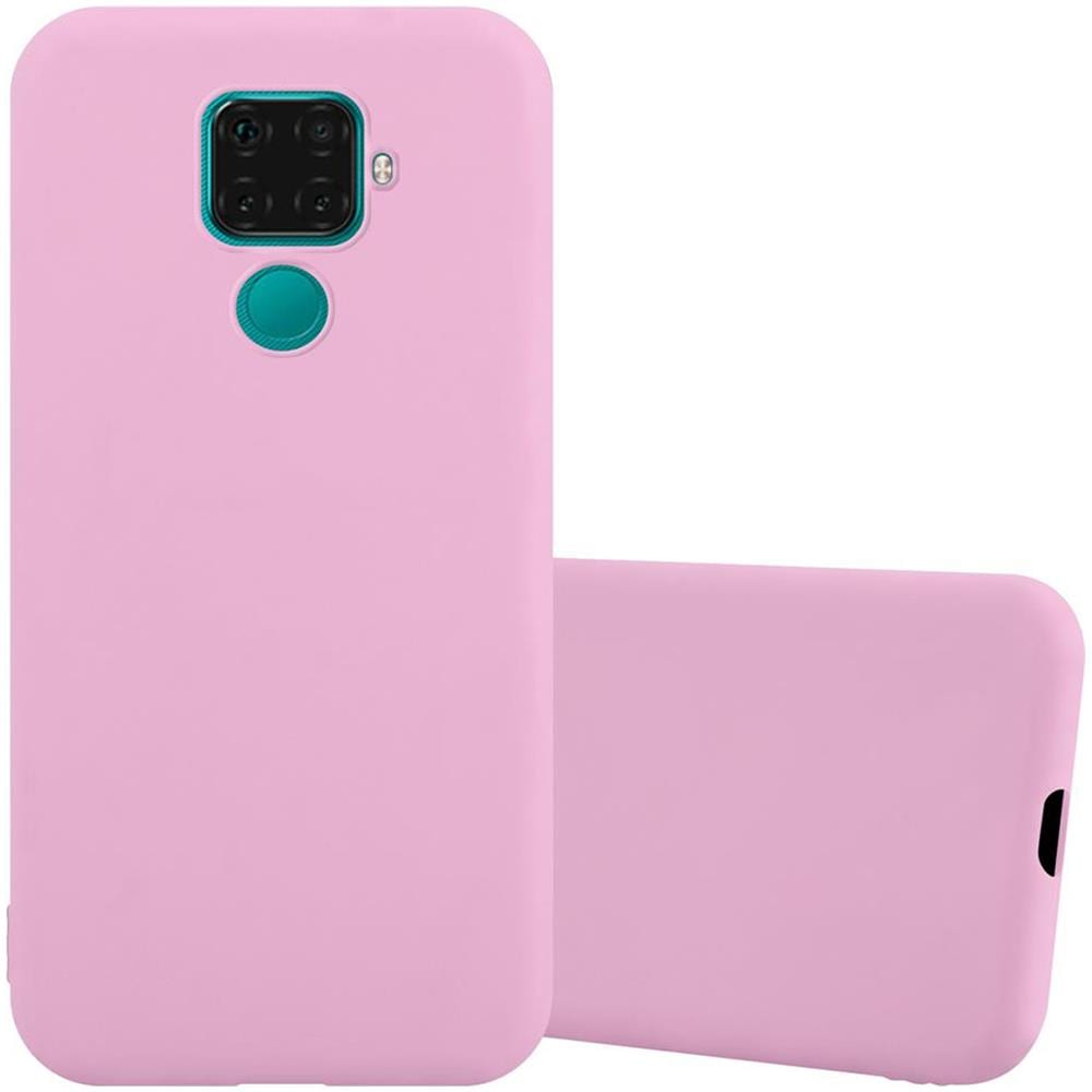 Custodia Compatibile Con Huawei Mate 30 Lite In Candy Rosa - Coperchio Protettivo In Silicone Tpu Flessibile - Foto 1