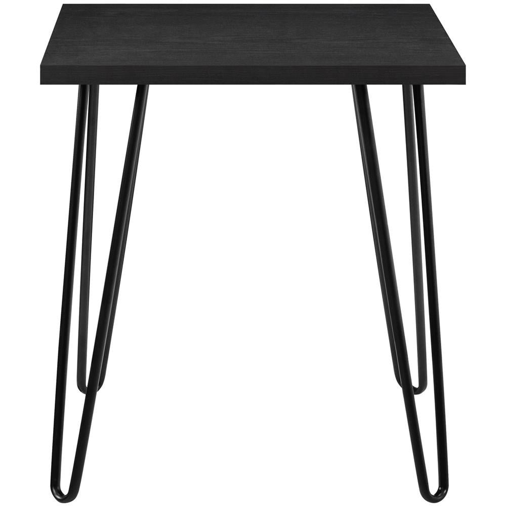 Owen Tavolino Quadrato In Truciolare Laminato Nero - Foto 2