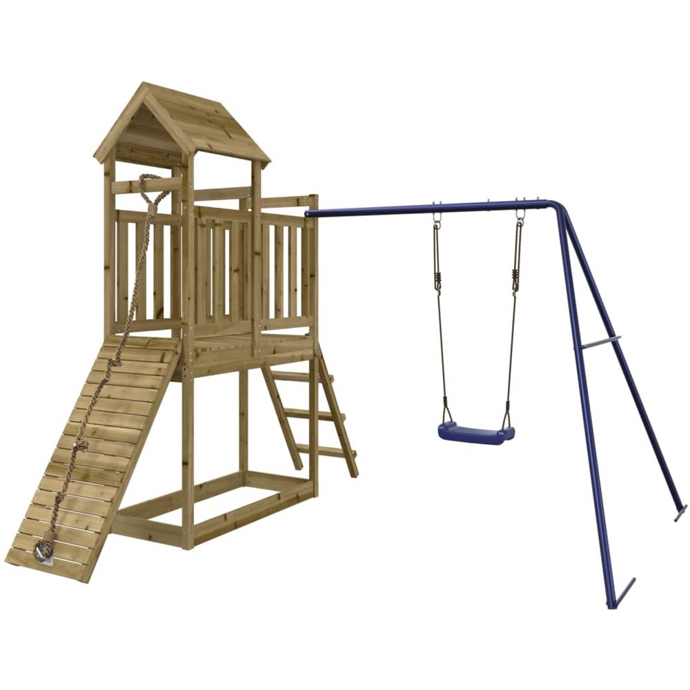 Set da Gioco da Esterno in Legno di Pino Impregnato - Foto 1