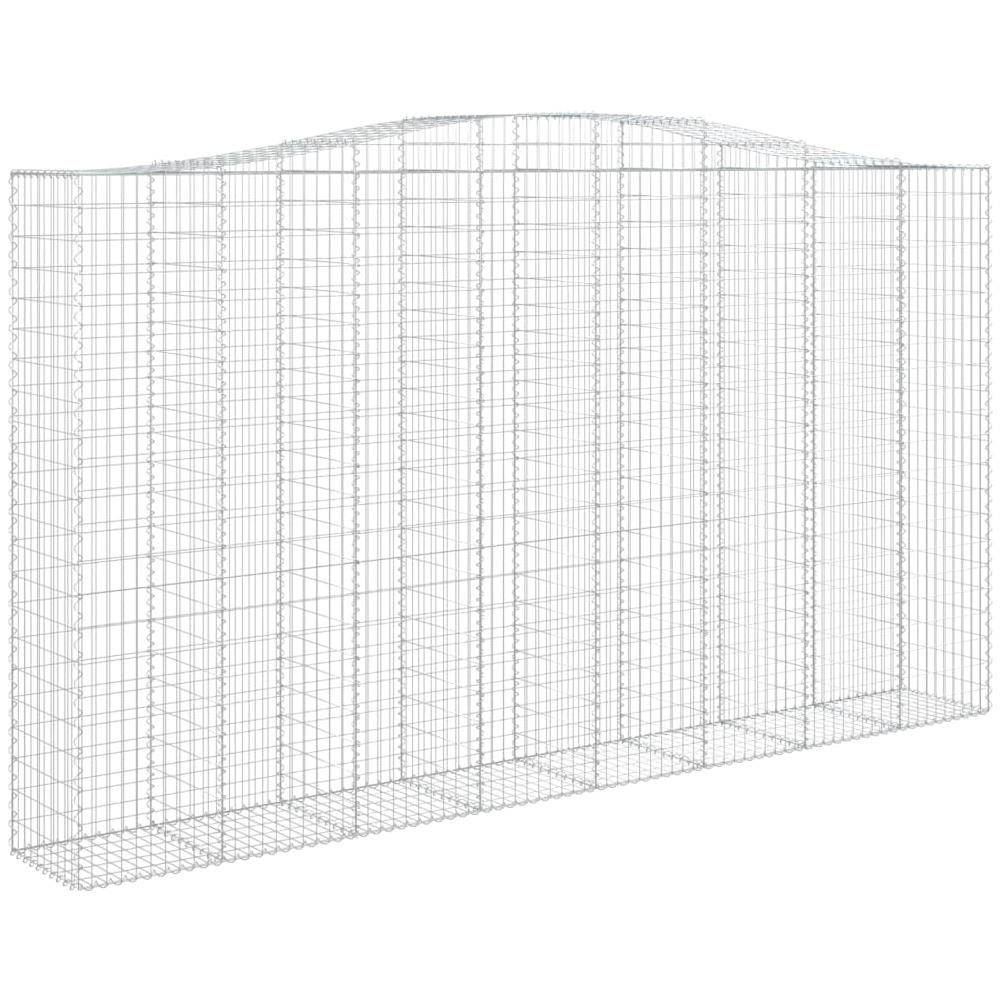 Cesto Gabbione Ad Arco 400x50x220/240 Cm Ferro Zincato - Foto 2