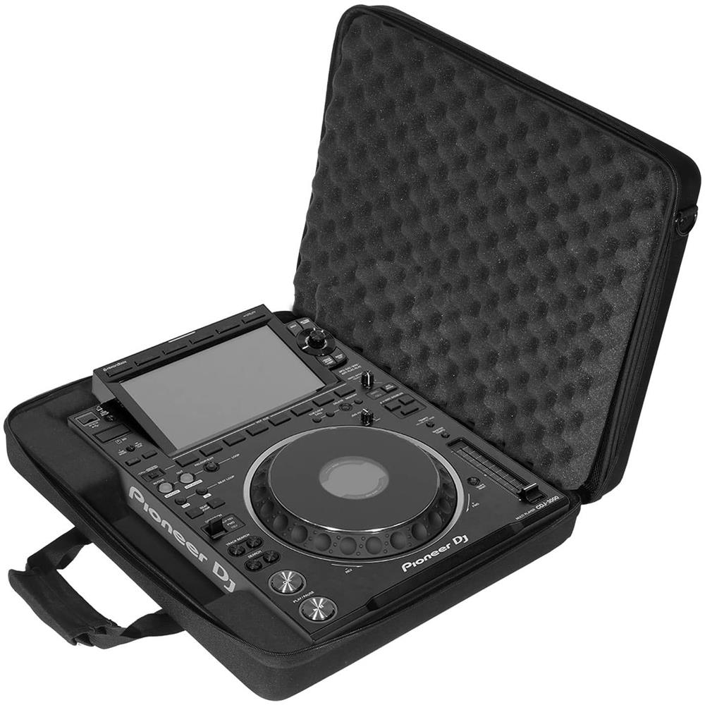 U8489BL custodia per attrezzatura audio Controllo per DJ Custodia rigida Etilene-vinil acetato (EVA) espanso, Tessuto felpato, Nylon Nero - Foto 1