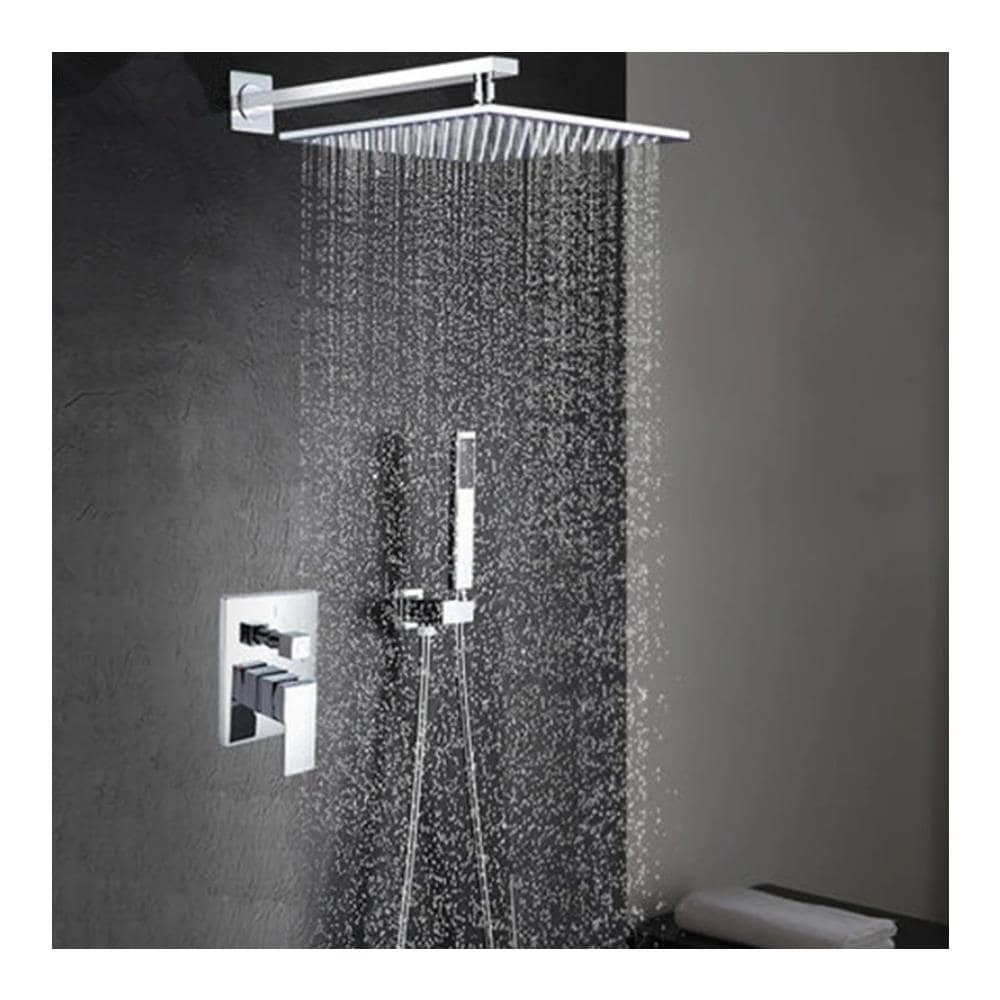 Set miscelatore doccia, Blackswan, tipo M73.14, modello cromato lucido, dimensioni 20x20 cm - Foto 4