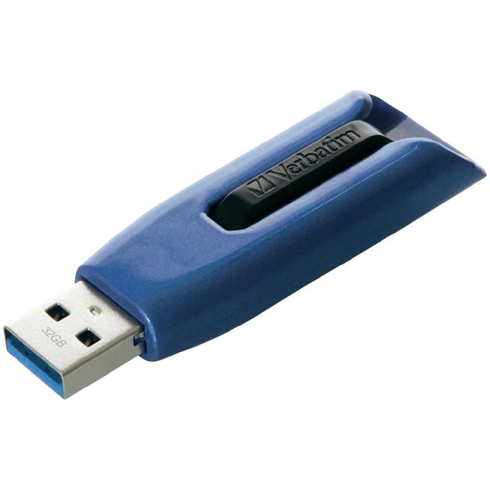 IC-49806 - Memoria USB 3.0 Verbatim Retrattile 32GB Blu - Foto 1