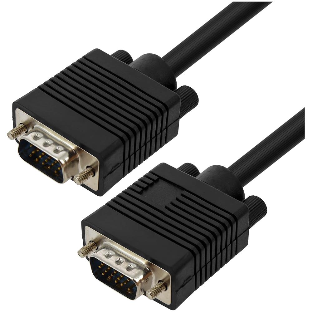 Cavo Vga Monitor Tv Pc Maschio / Maschio Schermato 1,8 Mt - Foto 2