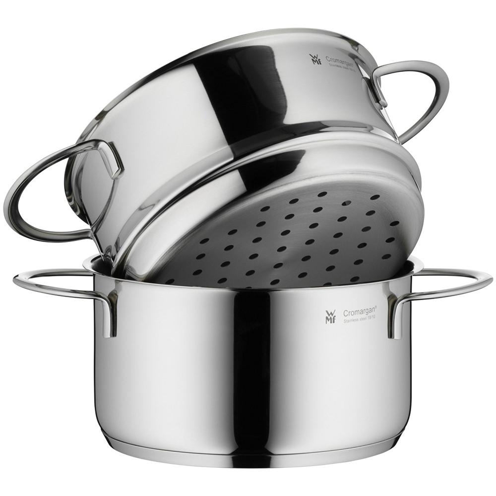 Set Per Cottura A Vapore Acciaio Inox Cromargan 18/10 Ø 16cm H 20cm - Linea Mini - Foto 2