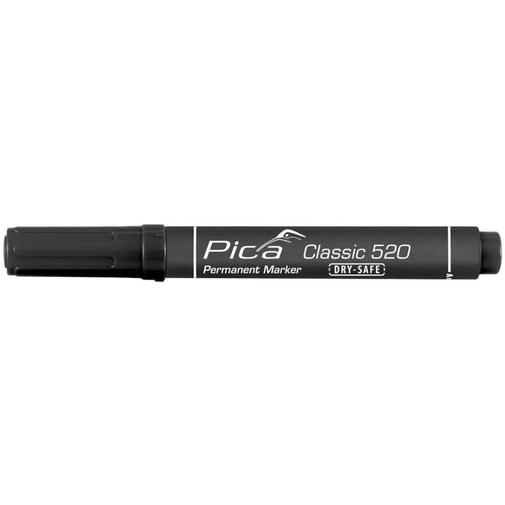 Pennarello Indelebile Punta Tonda Classic Dry Safe 1-4 Mm Nero - Foto 1