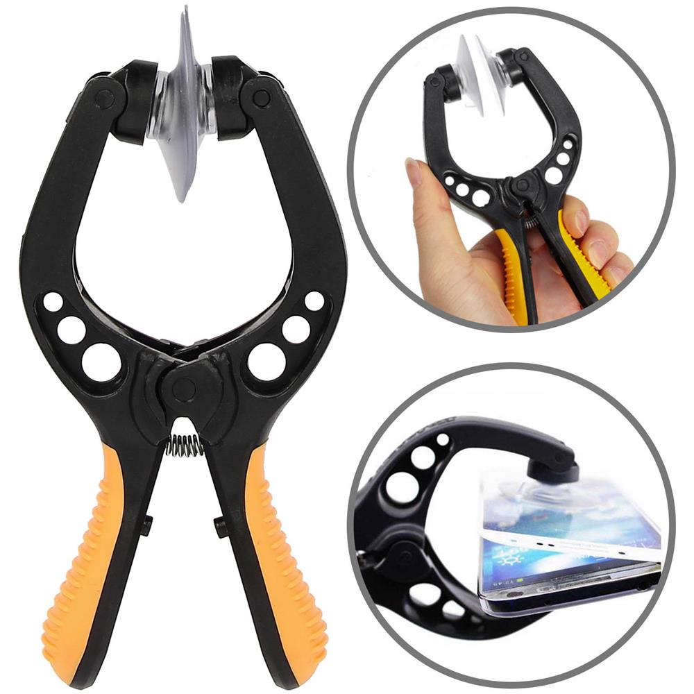 Kit Universale Utensili Riparazione Smartphone / tablet Set 19 Pezzi Nero - Foto 5