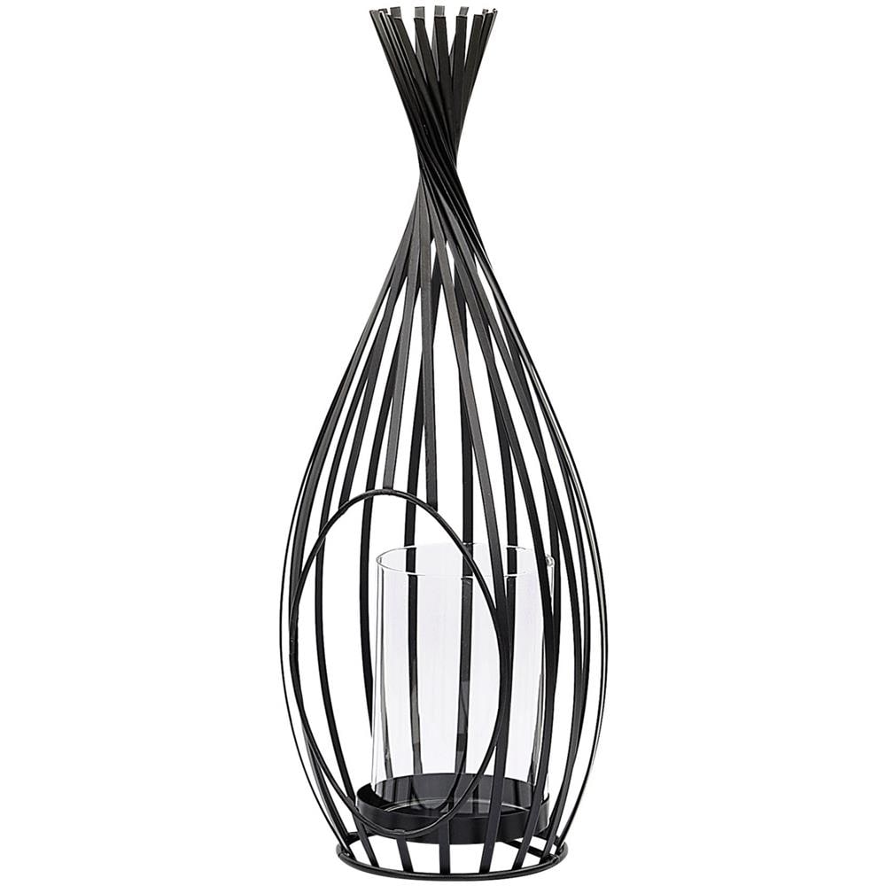 Lanterna In Metallo Nero Lombok - Foto 1