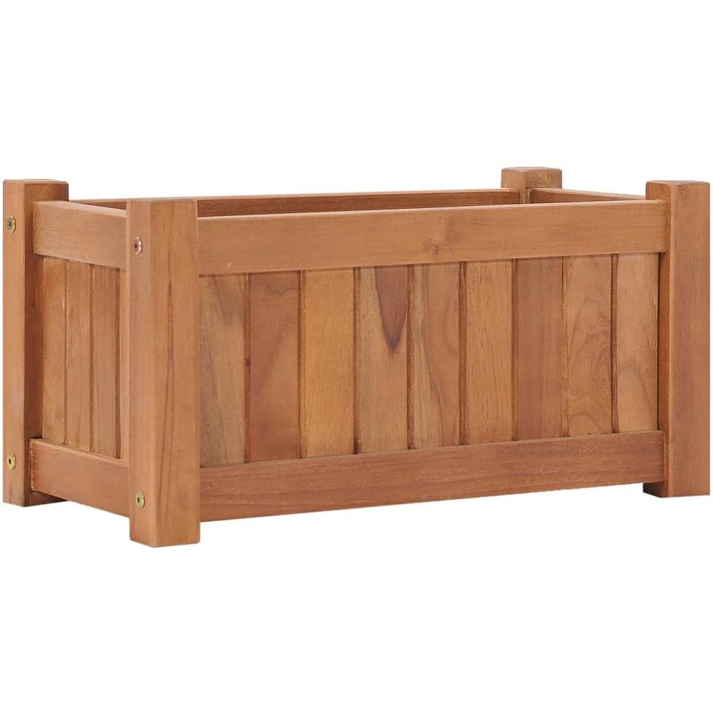 Letto Rialzato 50x25x25 Cm In Legno Massello Di Teak - Foto 2