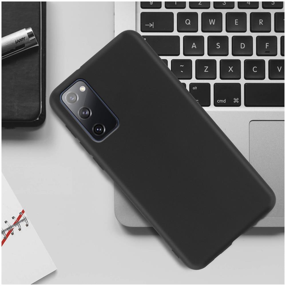 Cover Samsung Galaxy S20 Fe Morbida Flessibile Antishock Finitura Opaca Nero - Foto 2