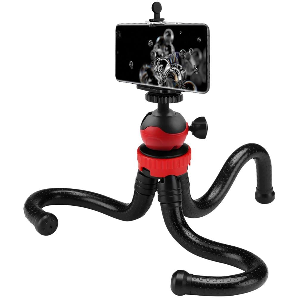 Supporto Octopus Telefono /gopro Flessibile Rotante Funzione Selfie E Treppiedi - Foto 1