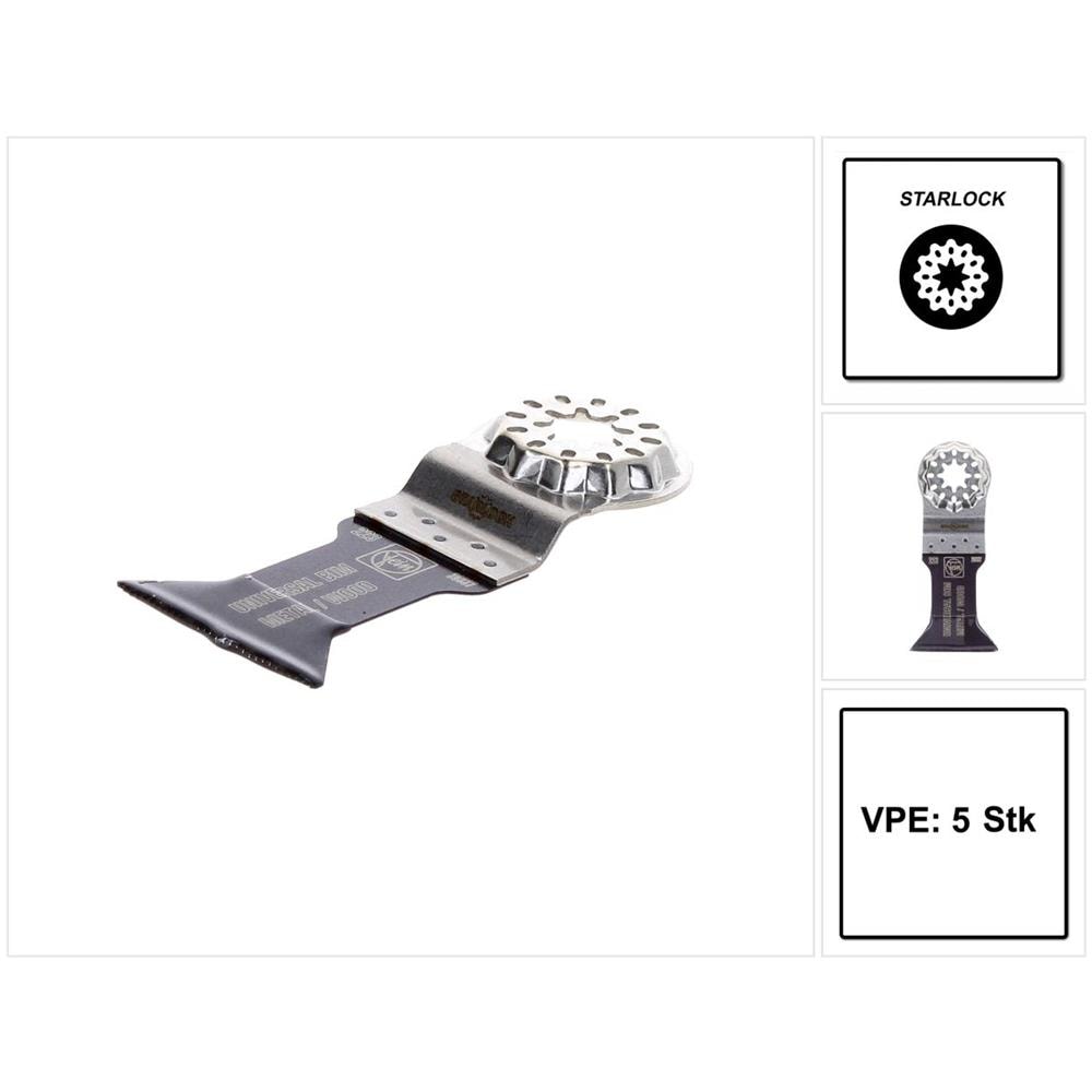 E-cut Universal Starlock Lama Da Taglio 55 X 44 Mm / Bimetal - 5 Pz. (63502223230)  - Foto 1