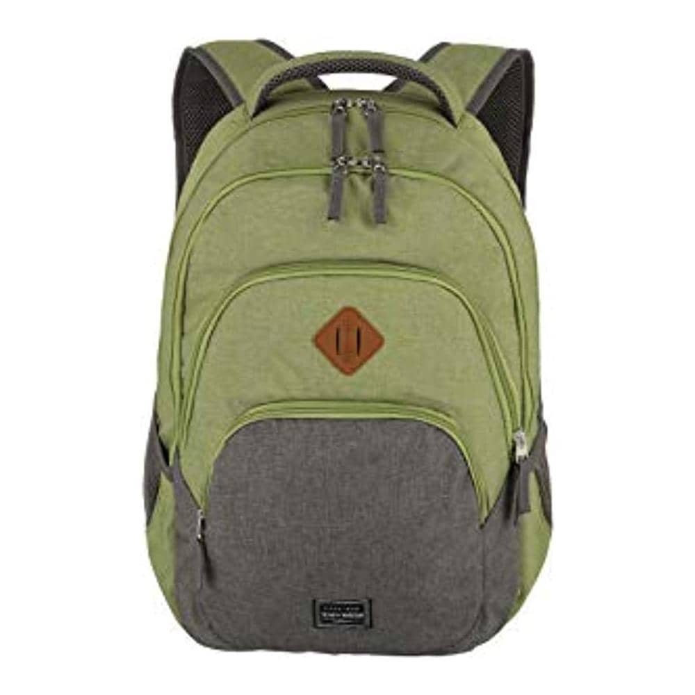 ""basics"": Zaini Per Città, Ciclismo E Escursionismo - Moda, Funzionale, Sicuro Zaino, 45 Cm. , Verde / grigio (verde) - Ref. 4027002059504 - Foto 1