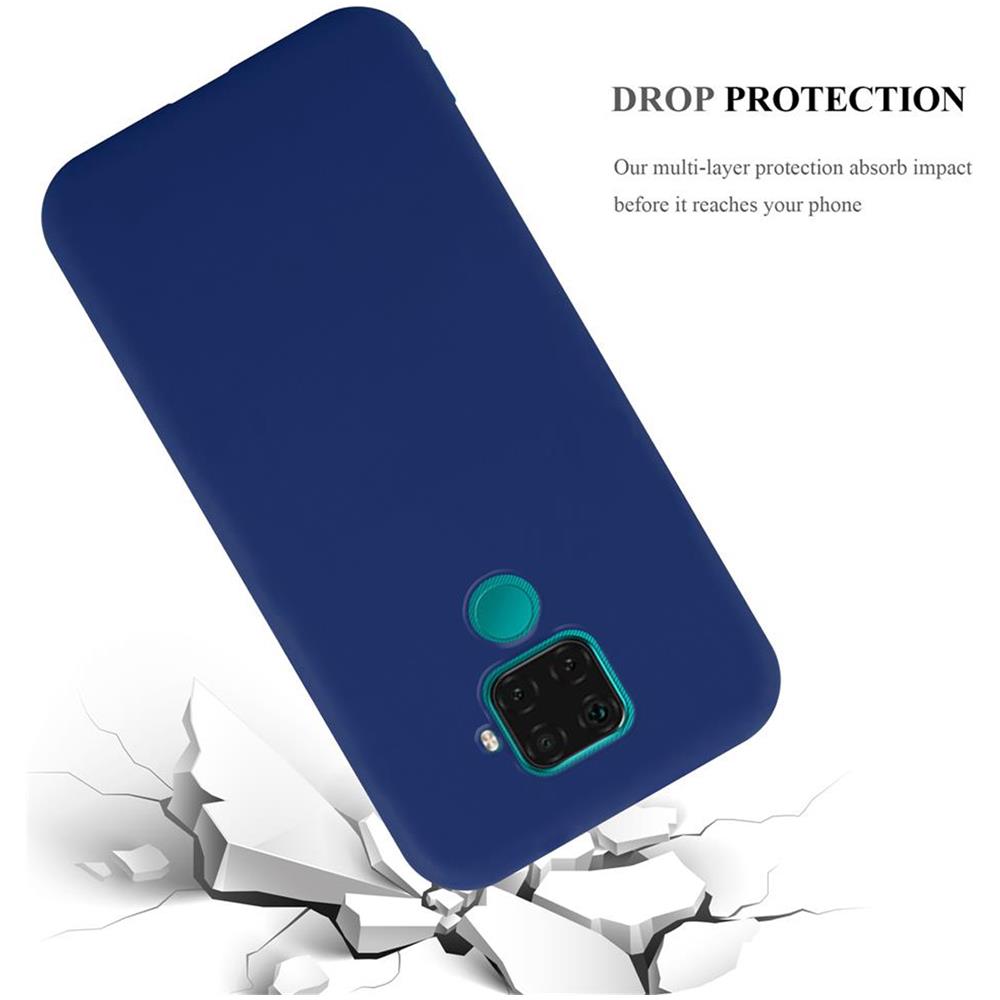 Cadorabo Custodia Compatibile Con Huawei Mate 30 Lite In Candy Blu Scuro - Coperchio Protettivo In Silicone Tpu Flessibile - Foto 8