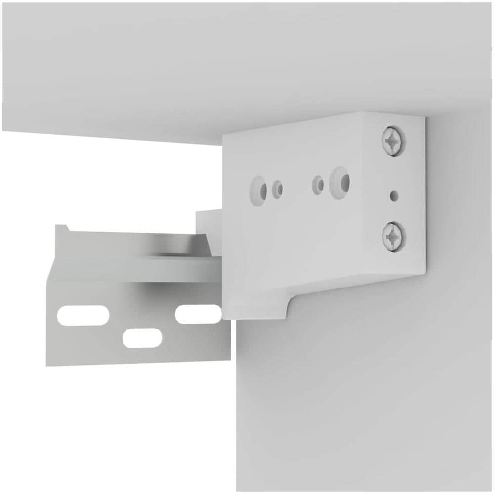Mobili Porta TV 4 pz Bianchi 60x30x30 cm in Legno Multistrato - Foto 2