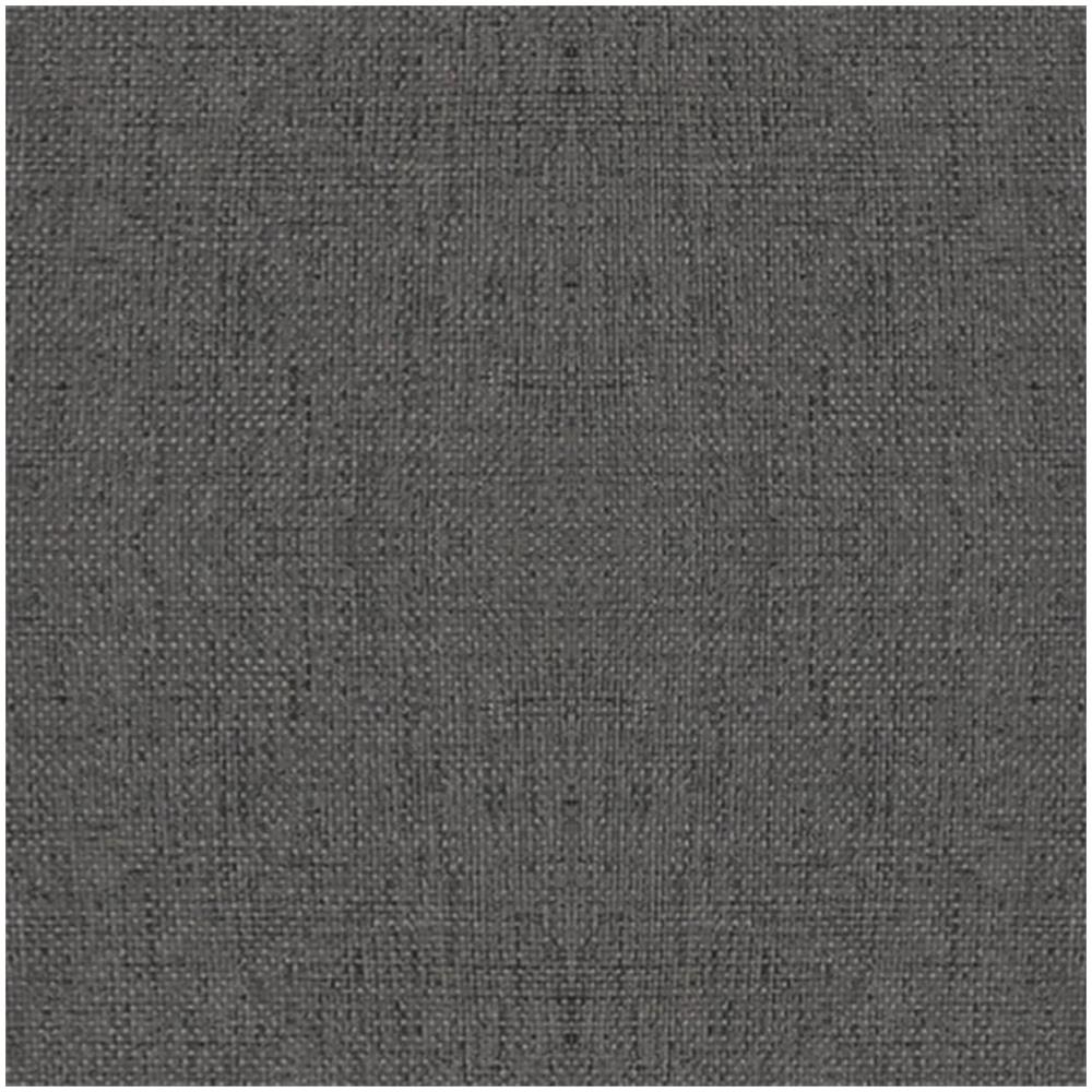 Poggiapiedi con Gambe in Legno Grigio Scuro in Tessuto - Foto 4