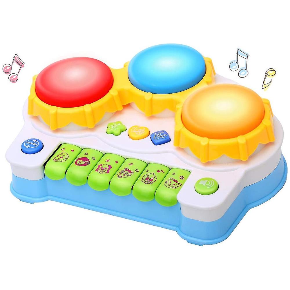 HOMCOM Set Batteria Per Bambini Con Microfono Giocattolo - Foto 5