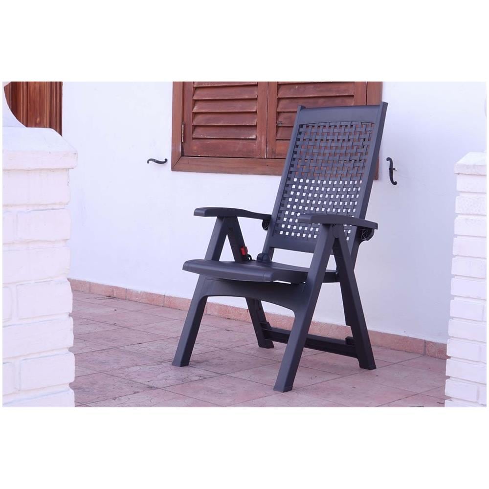 Poltrona Grigio Antracite Gaia - Foto 2