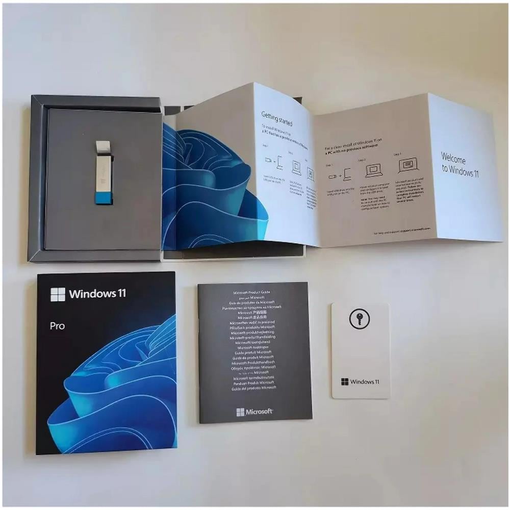 Windows 11 Professional USB Box Italiano X64bit con Licenza Key Card - Foto 2
