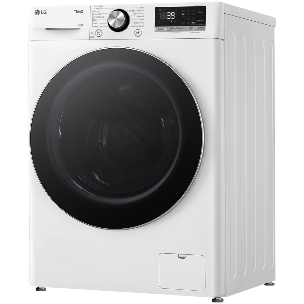 Lavatrice Standard F4R7011TSWC R7 AI DD TurboWash 360 11 Kg Classe A Centrifuga 1400 giri - Foto 11